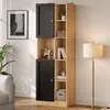 Armoires de cuisine Flieks avec 6 étagères ouvertes, 2 Voir les images du produit 4