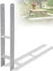 8x 121MM Pfostenanker H-Anker Pfostenträger Pfostenanker Produktbild-Vorschau 1
