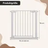 COSTWAY Barierka zabezpieczająca schody bez wiercenia, Podgląd zdjęcia produktu 3