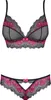 Set Tulia in due pezzi nero-rosa colore-L/XL Anteprima dell’immagine prodotto 4