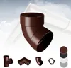 RAINWAY S Regenrinnen System (Rohrbogen 67° zweifach braun) Produktbild-Vorschau 1