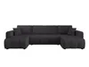 Couchgarnitur Sofa Sofagarnitur ALICE U im Cord Stoff samt Produktbild-Vorschau 2