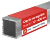GAL-INDUSTRIAL | Rura kwadratowa aluminiowa - 30x30x2 mm - Podgląd zdjęcia produktu 1