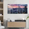 DEQORI Glasbild Echtglas 4x30x60 cm 'Blick auf San Produktbild-Vorschau 3