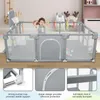 Parc pour bébé 180x120x66cm avec filet basket-ball parc Voir les images du produit 3