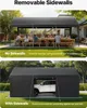 SucceBuy, tettoia per auto 3,65 x 6,09 m, garage a tenda Anteprima dell’immagine prodotto 5