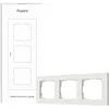 Telaio per interruttore Aqara H2 (triposto), bianco Anteprima dell’immagine prodotto 1