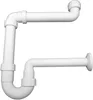 Raumsparsiphon für Waschbecken 1 1/4' DN32, 240mm lang, Produktbild-Vorschau 1