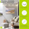 ARTland Wandbild Alu für Innen & Outdoor Ostseeküste auf Produktbild-Vorschau 2