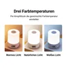 LED Nachttischlampe dimmbar – 3 Lichtfarben, 10 Produktbild-Vorschau 2
