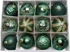 12 Stück Christbaumschmuck, 6 cm Weihnachtskugeln, blau, Produktbild-Vorschau 1