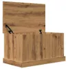 vidaXL Úložná truhla Artisan dub 70x40x38 cm Materiál na Náhled obrázku produktu 3