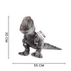 Gustaw Dino - Peluche grande XXL (grigio, 55 cm), dinosauro Anteprima dell’immagine prodotto 7