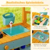 COSTWAY detská vonkajšia bahenná kuchynka, detská kuchynka Náhľad obrázku produktu 6