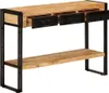 vidaXL Console tafel, 110x30x76 cm, massief mangohout Productafbeelding-voorbeeld 5