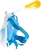 Maschera da snorkeling completa pieghevole S/M blu Anteprima dell’immagine prodotto 7