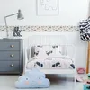 Muralo bordo autoadesivo per bambini TREES palme arcobaleno Anteprima dell’immagine prodotto 3