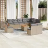 Modulares Garten-Loungeset, 11-teilige Sofagarnitur mit Produktbild-Vorschau 2