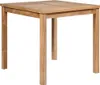 vidaXL Stół ogrodowy 80 x 80 x 77 cm z litego drewna Podgląd zdjęcia produktu 5