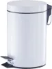 Zeller 18208 Tretabfalleimer Stahl weiß 3 L Anteprima dell’immagine prodotto 4