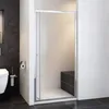90x185cm Nischtür Falttür Duschabtrennung Duschwand ESG Produktbild-Vorschau 1