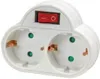 Steckdosen-Adapter mit Schalter und 2 Schuko Stecker Produktbild-Vorschau 7