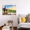 ARTland Poster Wein vor Weinbergen Größe: 120x90 cm Produktbild-Vorschau 5