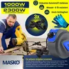 MASKO® Automatik Kabeltrommel Verlängerungskabel mit 3-Fach Produktbild-Vorschau 4