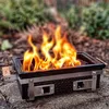 BBQ-Toro Keramik Holzkohletischgrill mit Holzunterlage | Produktbild-Vorschau 3