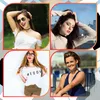 A collage of four young women wearing chokers. Produktbild-Vorschau