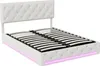 UnboxG Letto imbottito con LED, letto a molle idrauliche Anteprima dell’immagine prodotto 17