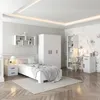 Drehtürenschrank, Kinderkleiderschrank 120 cm Weiß/Weiß, Produktbild-Vorschau 2