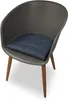 sunnypillow 4er Set Stuhlkissen 40x40 cm Polsterauflage 5cm Produktbild-Vorschau 4