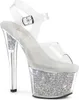 SKY-308RSI Damen Sandale von Pleaser, Transparent EU 35, US Produktbild-Vorschau 1