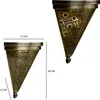 lot de 2 appliques orientales Applique murale Décoration Voir les images du produit 5