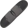 A black rubber heel protector pad for shoes, shown from a slightly elevated angle against a white background. Voir les images du produit