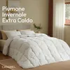 CASABEL Piumino Molto Caldo 2 Piazze, 200x220cm, Bianco Anteprima dell’immagine prodotto 2