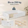 Letto a terra INONEFT, 120x200 cm, con protezioni laterali, Anteprima dell’immagine prodotto 7
