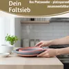 LS-LebenStil Flexibles Abtropfsieb Nudelsieb 36x19cm  Produktbild-Vorschau 5