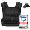 DH FitLife Gewichtsweste 10kg verstellbar - Kompakt & Produktbild-Vorschau 1
