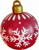 Aufblasbare Weihnachtskugel 60 cm – Große Deko-Kugel aus Produktbild-Vorschau 1