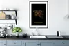 MuchoWow® Gerahmtes Poster Hannover - Gold - Karte - Produktbild-Vorschau 4