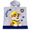 Paw Patrol Team Paw Badeponcho Badetuch Poncho Kapuze Produktbild-Vorschau 2