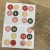 Kit pour faire son propre calendrier de l'avent en kraft - Voir les images du produit 6