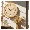 SensaHome Wandklok Porto – Moderne ronde klok met cijfers – Productafbeelding-voorbeeld 6