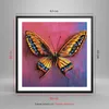 Gerahmtes Poster - Schwarzer Rahmen - Schmetterling bunt Produktbild-Vorschau 5