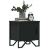 Nachttische 2 Stk. Schwarz 40x30x40 cm Holzwerkstoff Produktbild-Vorschau 4