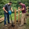 Wiertnica Glebowa Akumulatorowa Świder Do Ziemi Mieszadło Podgląd zdjęcia produktu 2