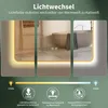 HOKO Miroir de salle de bain antibuée LED 60x80cm avec Voir les images du produit 2