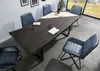 MASSIVMOEBEL24 Baumtisch Mango 200x100x77 grau lackiert / Produktbild-Vorschau 1